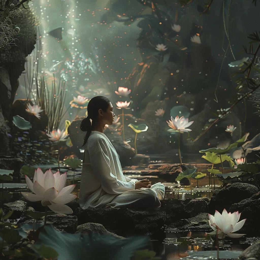 a serene and inviting massage room, dimly lit with soft, ambient lighting, features a plush massage table draped in luxurious linens, while aromatic candles flicker gently in the background, creating an atmosphere of tranquility and sensuality.